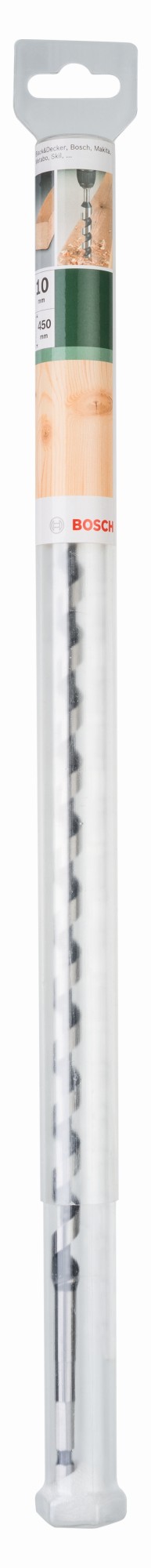 Broca salomónica para madera, hexagonalD = 10,0 mm; L = 450 mm