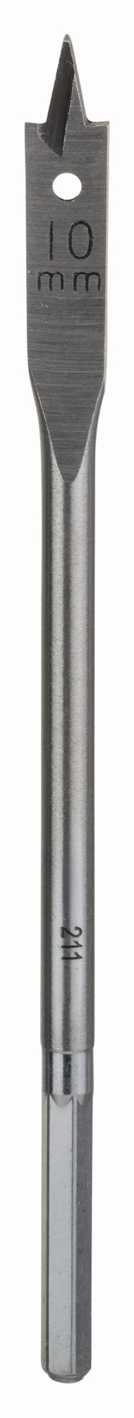 Broca fresadora plana, hexagonal