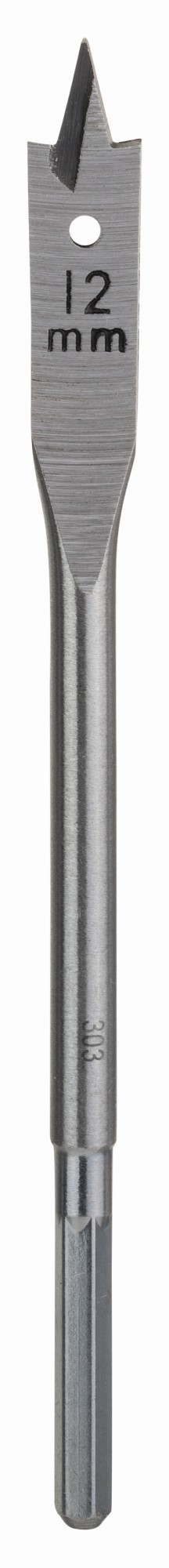 Broca fresadora plana, hexagonal