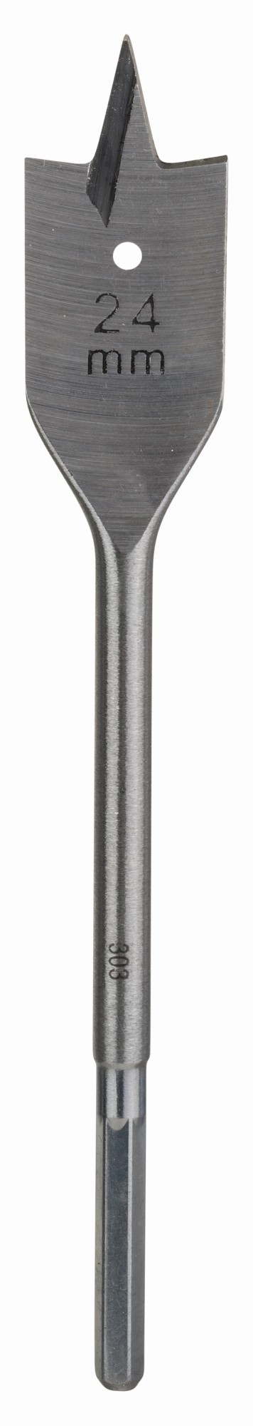 Broca fresadora plana, hexagonal