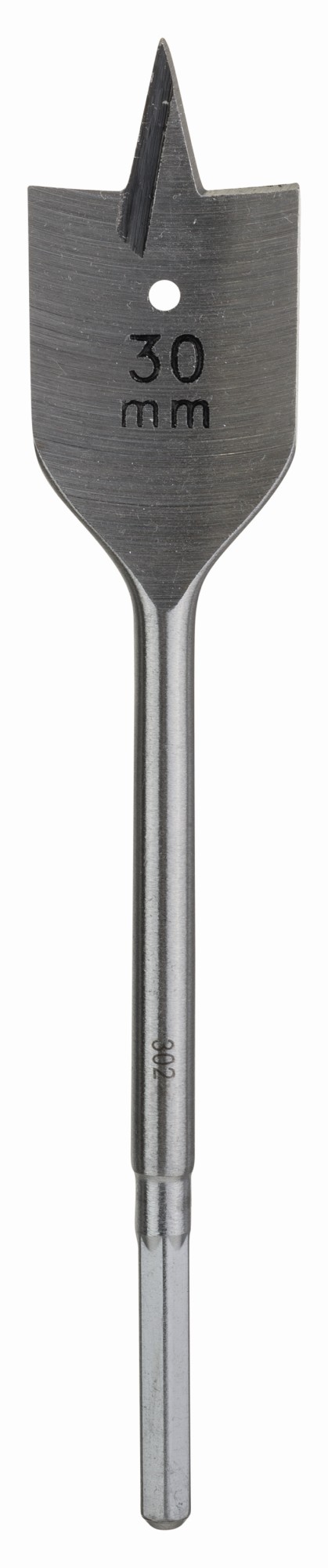 Broca fresadora plana, hexagonal