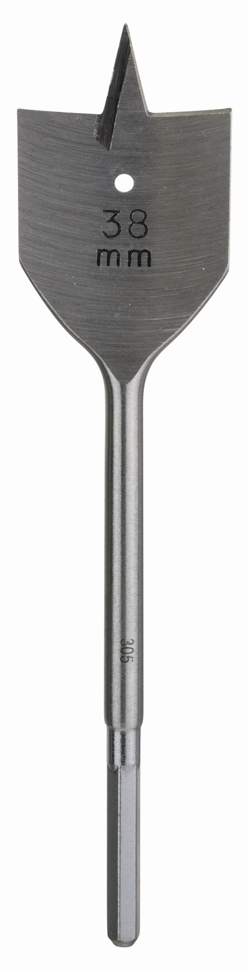 Broca fresadora plana, hexagonal