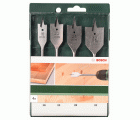 Set de 4 brocas fresadoras planas16,0x160;22,0x160;25,0x160;32,0x165
