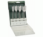 Set de 4 brocas fresadoras planas