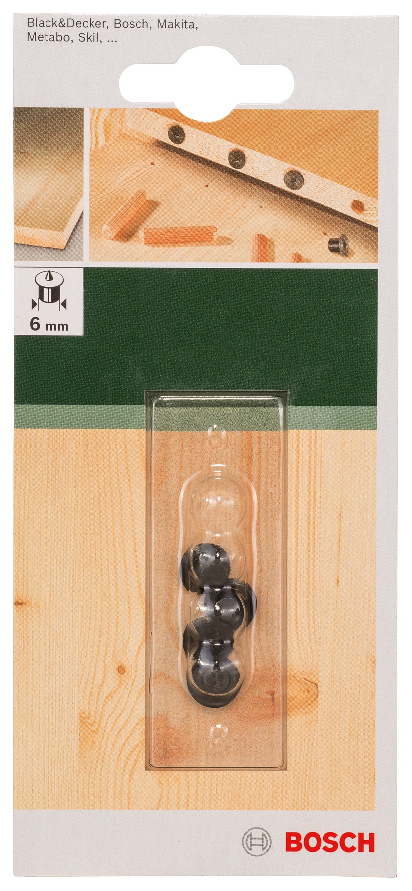 Posicionador de tacos para Ø 6 mmDiámetro = 6 mm