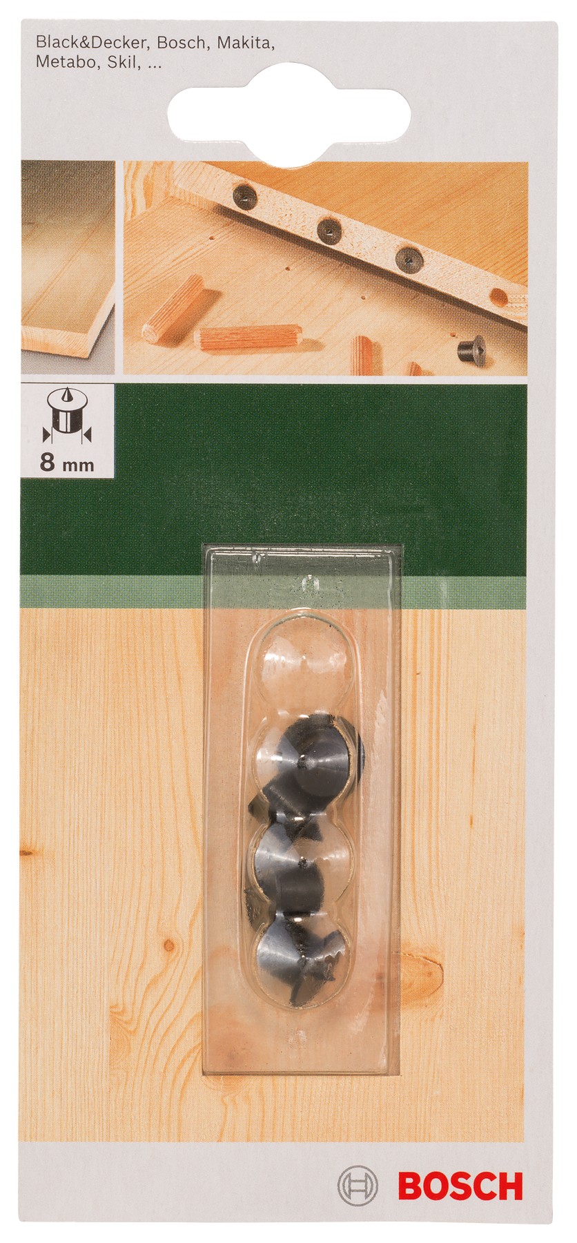 Posicionador de tacos para Ø 8 mmDiámetro = 8 mm