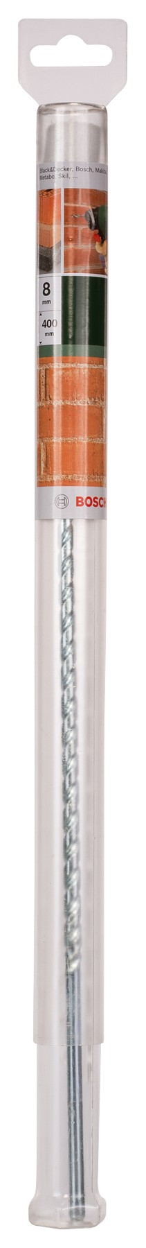 Broca para piedra según la norma ISO 5468D = 8,0 mm; L = 400 mm