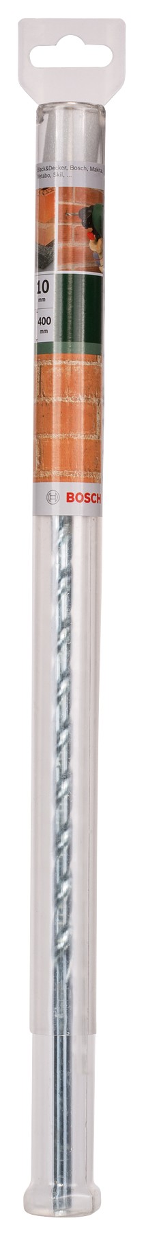 Broca para piedra según la norma ISO 5468D = 10,0 mm; L = 400 mm