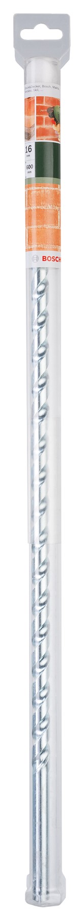 Broca para mampostería fabricada según ISO 5468. D = 16,0 mm; L = 600 mm