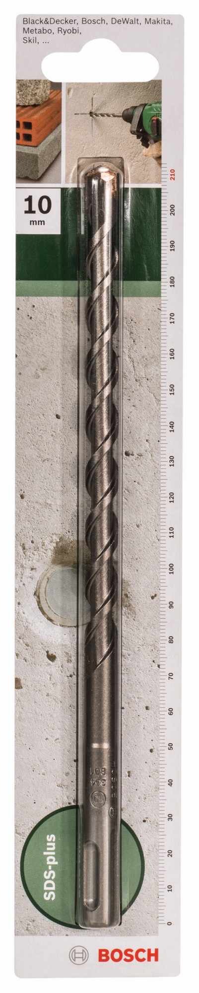 Broca SDS plus para martillos perforadoresD = 11 mm; L = 210 mm