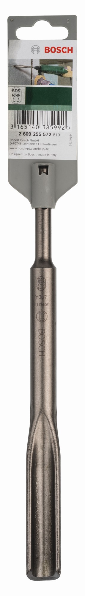 Cincel acanalado SDS plusL = 250 mm; B= 22 mm