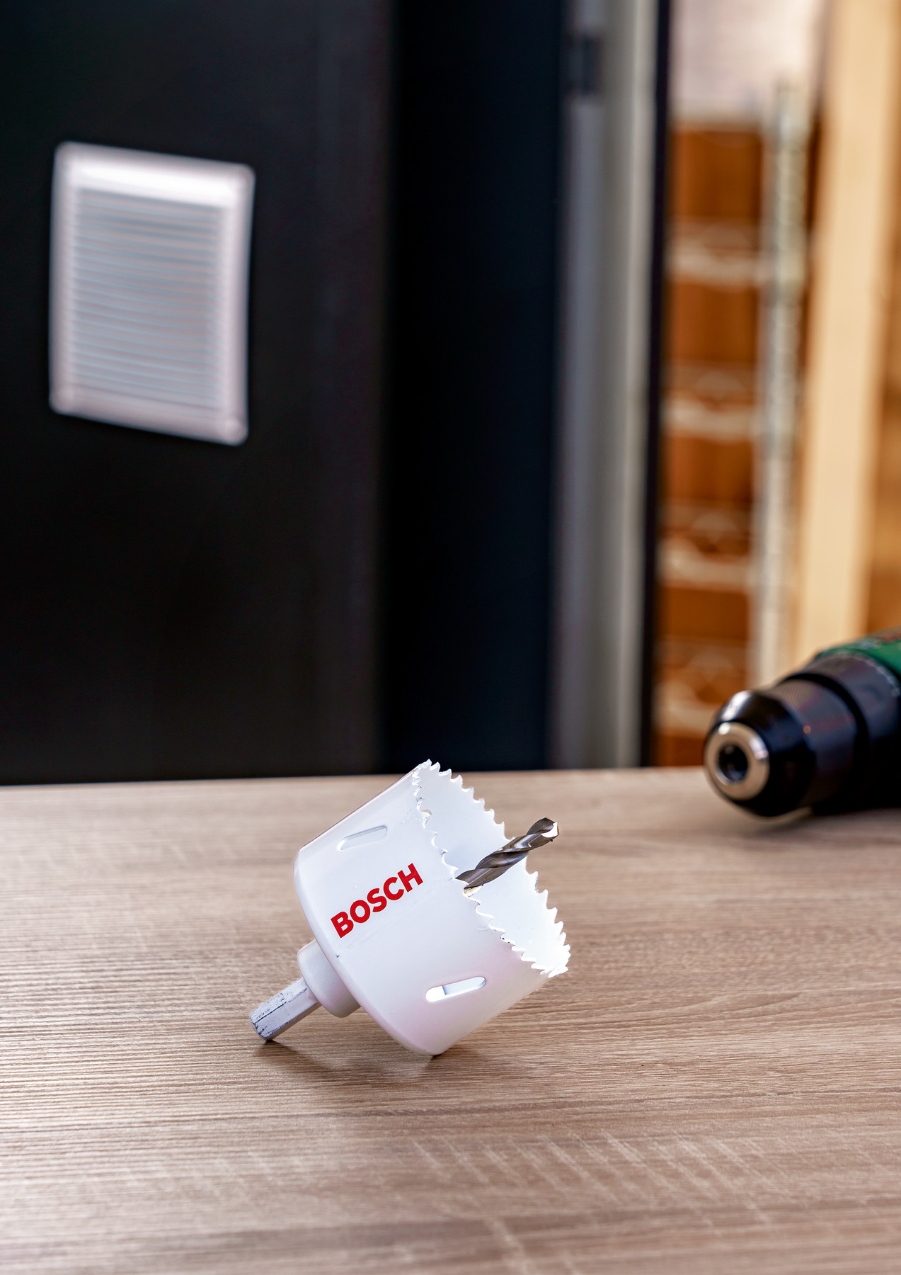 Sierra de corona HSS bimetálicaDiámetro = 29 mm