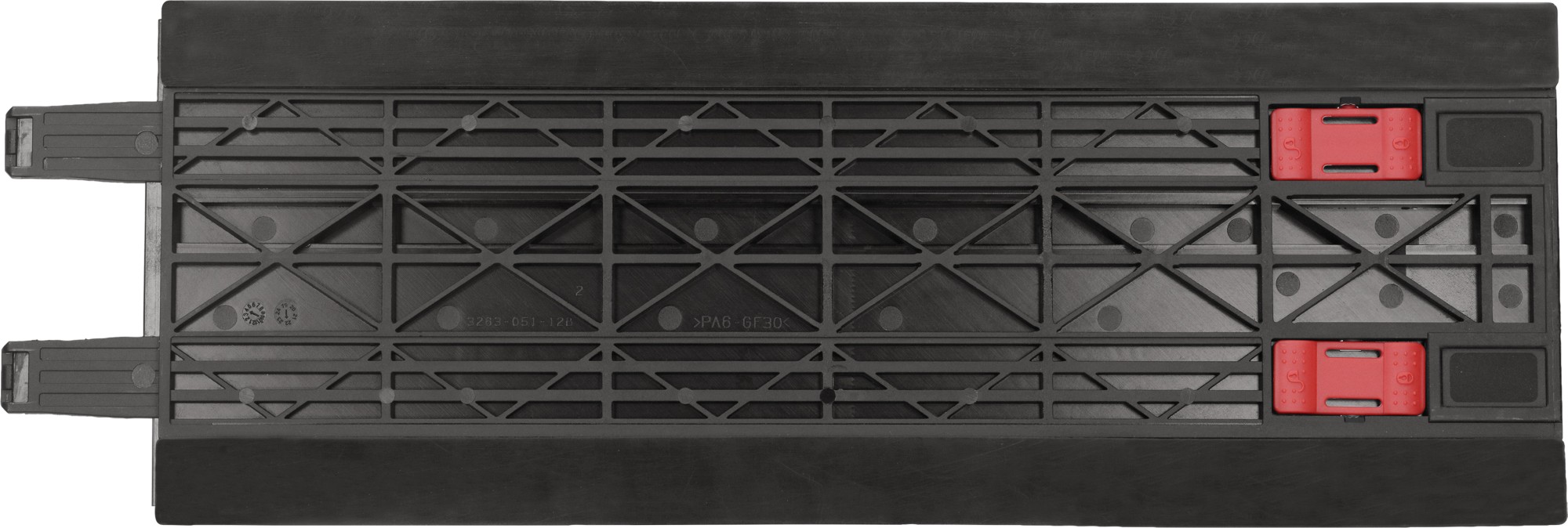 Carril guía de 2 piezas con sargentosCarril guía de 2 piezas con sargentos