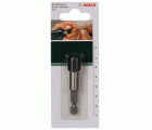 Portapuntas universalVástago hexagonal exterior de 1/4" con portabrocas de cambio rápido
