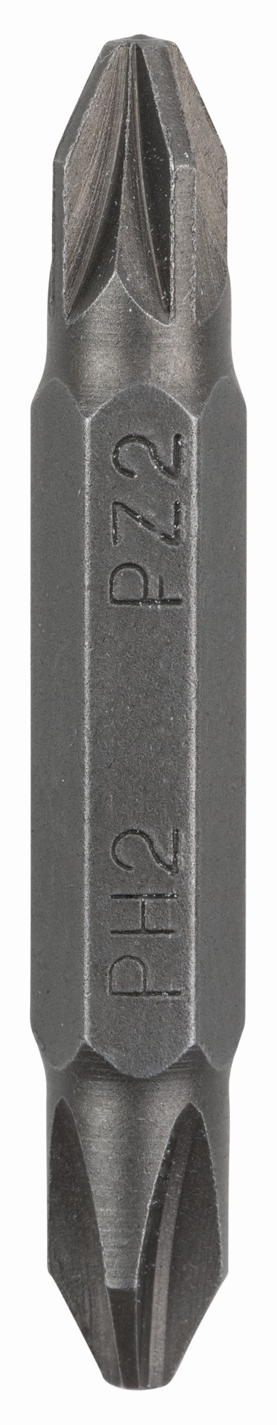 Punta doble para tornillos con ranura en cruz Philipps y tornillos con ranura en cruz Pozidriv (PH, PZ)