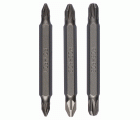 Set de 3 puntas de destornillador dobles (PZ, PZ)