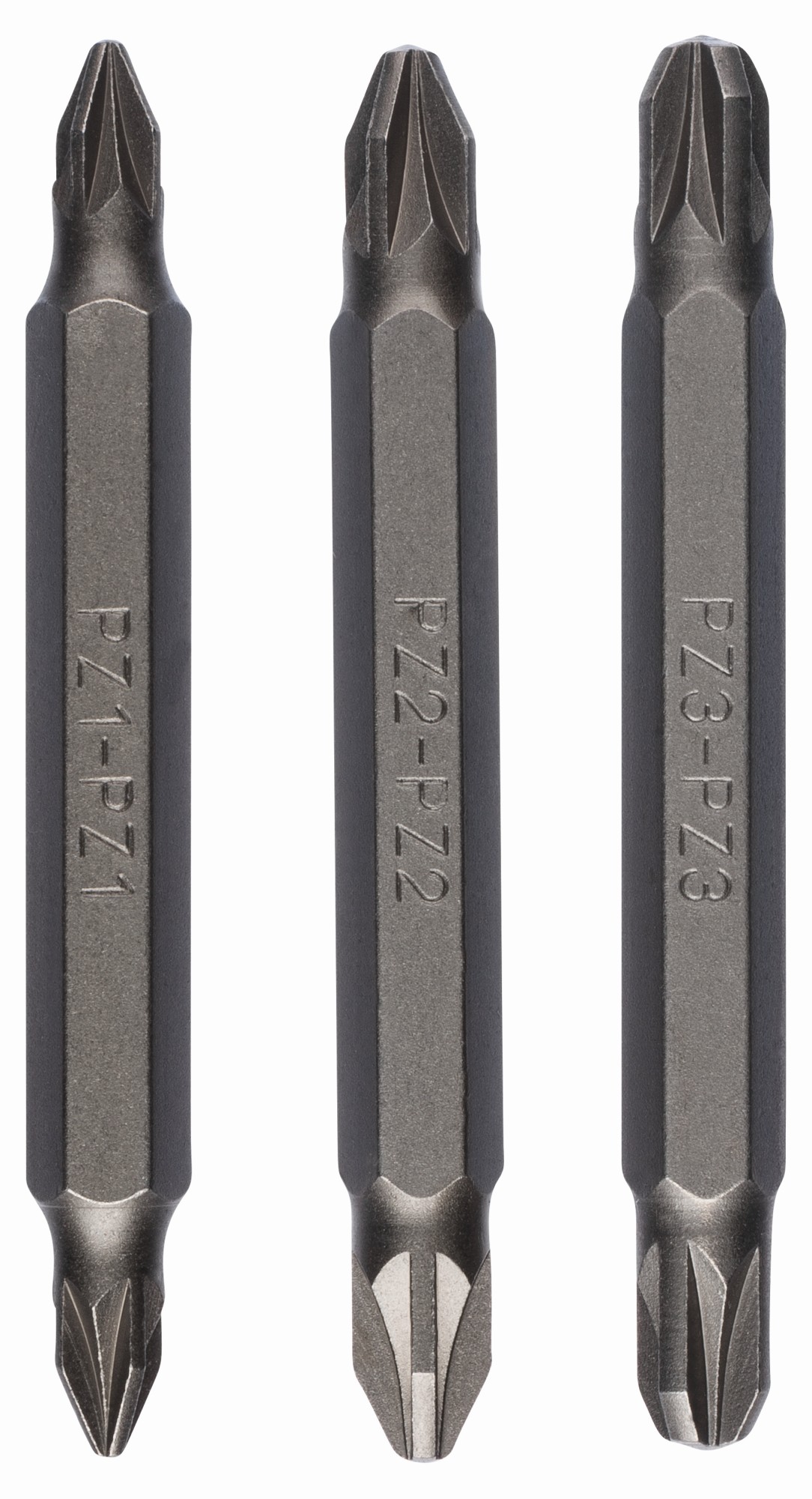 Set de 3 puntas de destornillador dobles (PZ, PZ)