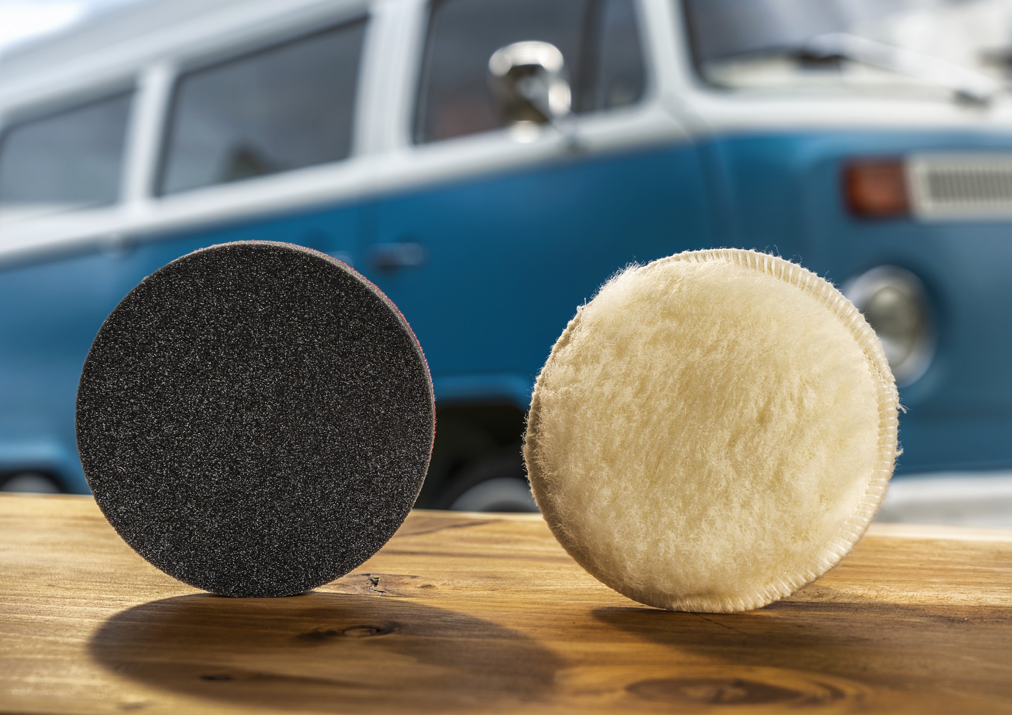 Esponja de pulido para lijadora excéntrica, 125 mmCierre por contacto