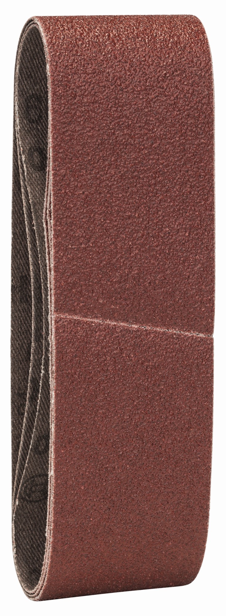 Set de hojas de lija de 3 piezas para lijadora minibanda de Bosch, calidad roja