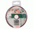 Set de discos lijadores de fibra de 5 piezas para amoladora angular, corindónD = 115 mm; G = 60, 5 unidades