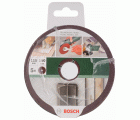 Set de discos lijadores de fibra de 5 piezas para amoladora angular, corindónD = 115 mm; G = 100, 5 unidades
