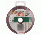 Set de discos lijadores de fibra de 5 piezas para amoladora angular, corindónD = 125 mm; K = 24; 5 piezas