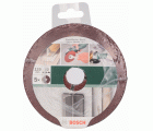 Set de discos lijadores de fibra de 5 piezas para amoladora angular, corindónD = 125 mm; K = 36; 5 piezas