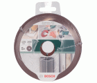 Set de discos lijadores de fibra de 5 piezas para amoladora angular, corindónD = 125 mm; G = 100, 5 unidades