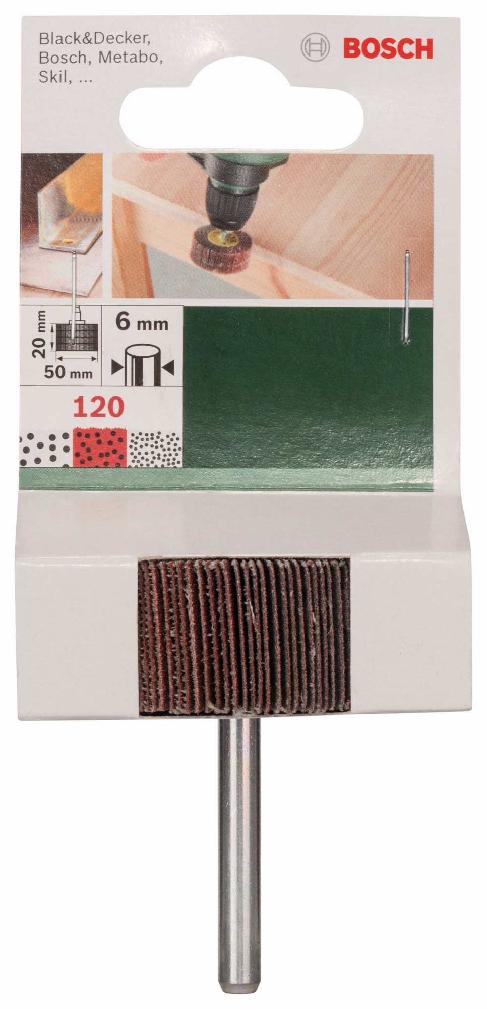 Lijadoras de laminillas para taladradoras, 50 mm