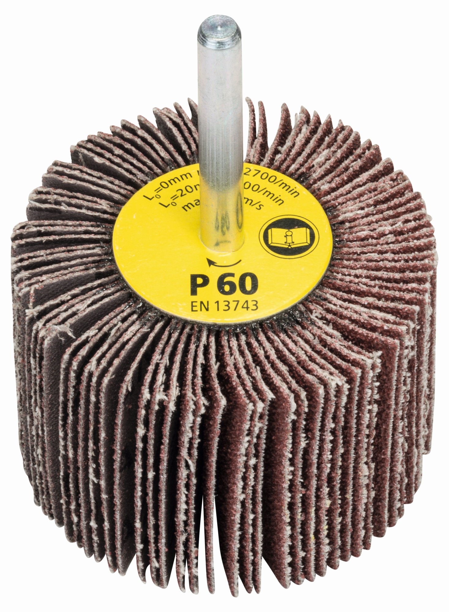 Lijadoras de laminillas para taladradoras, 60 mm