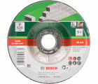 Set de discos de tronzar de 5 piezas, acodado para piedraD = 125 mm