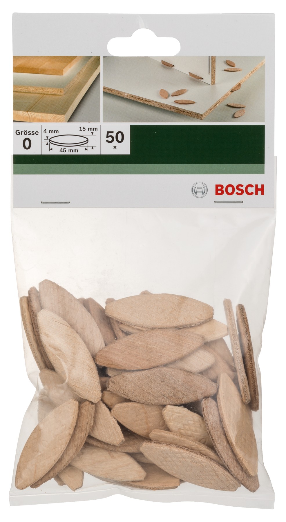 Taco planoLongitud = 45 mm