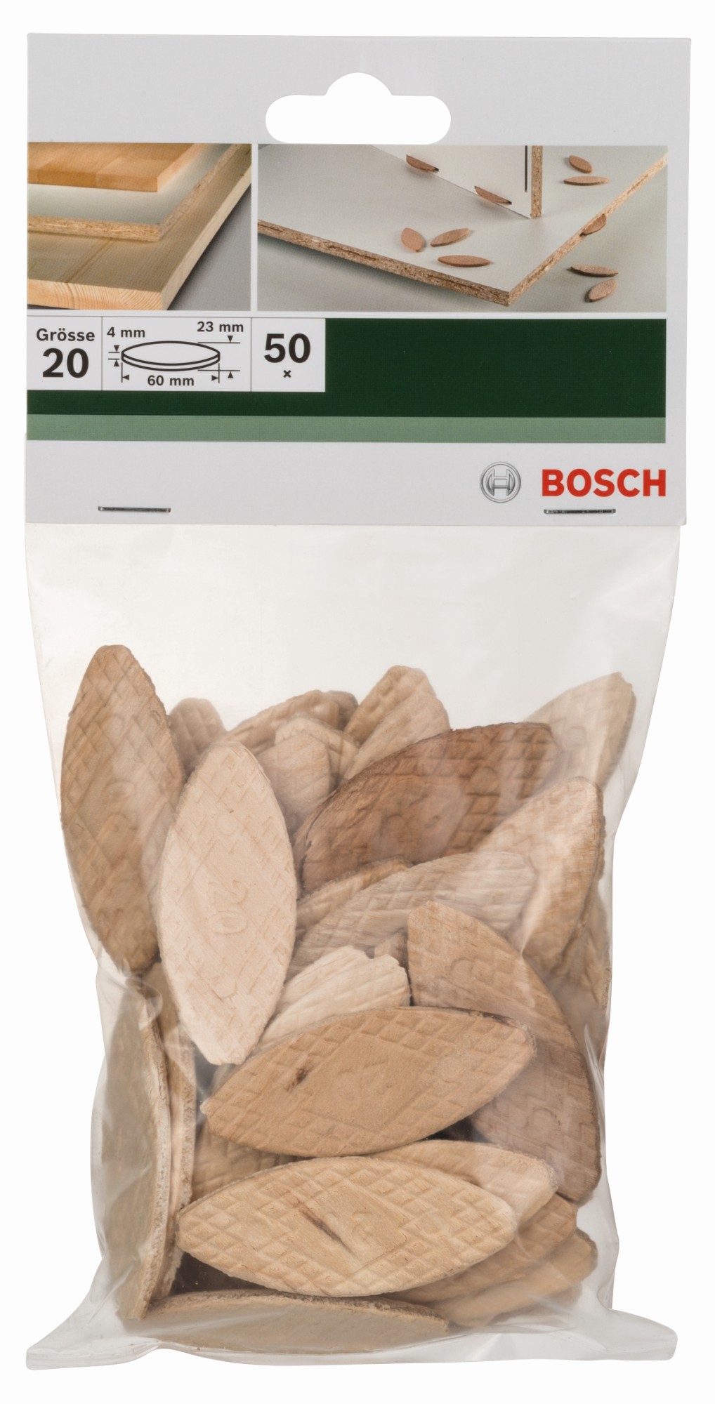 Taco planoLongitud = 60 mm