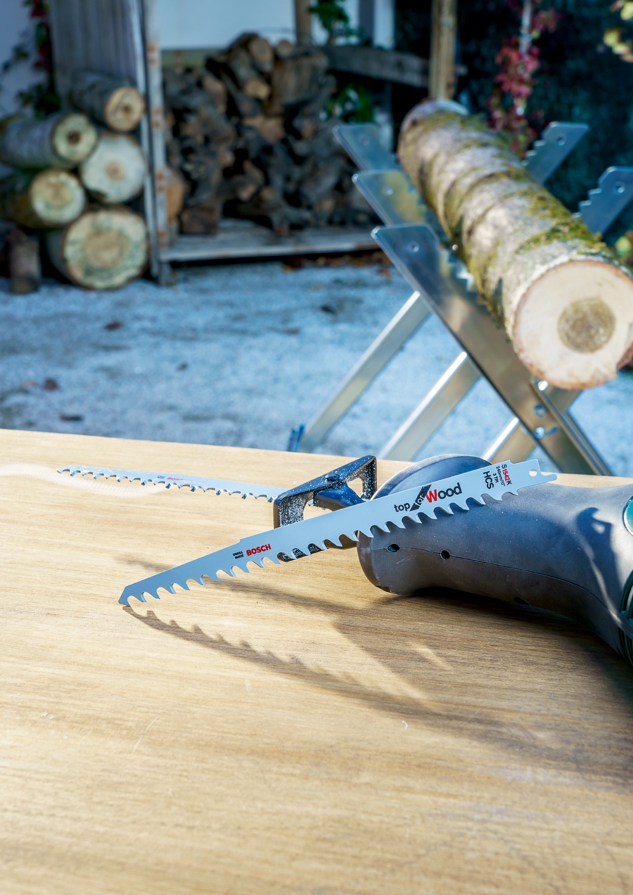 Hoja de sierra sable HCS, S 1542 K. Top for Wood