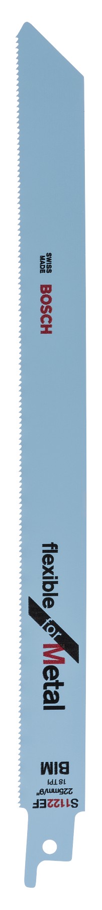 Hoja de sierra sable, bimetálica, S 1122 EF. Flexible for Metal