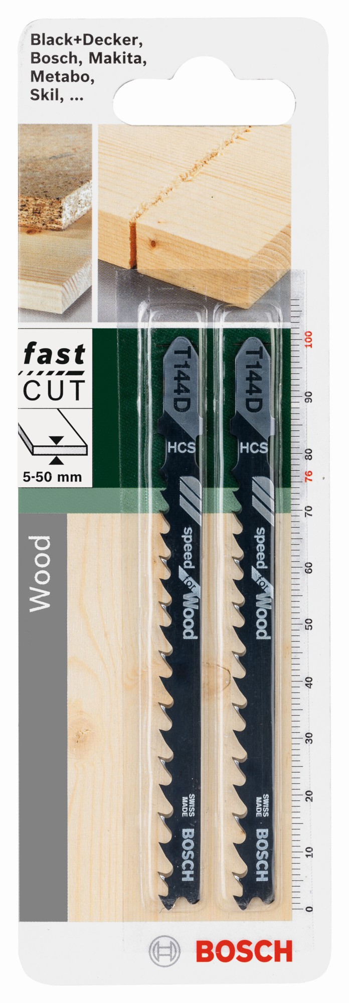 Hoja de sierra de calar HCS, T 144 DSpeed for Wood