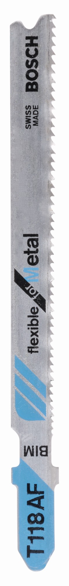 Hoja de sierra de calar bimetálica, T 118 AF