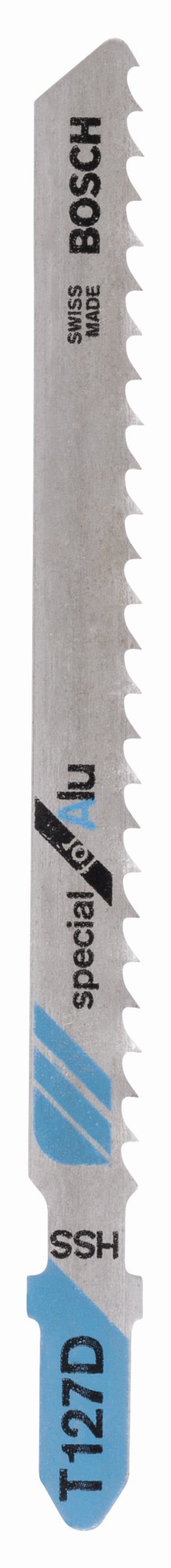 Hoja de sierra de calar HSS, T 127 D