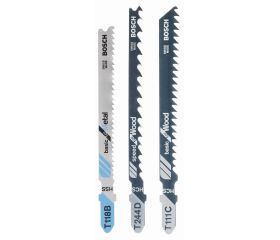 Set de 3 hojas de sierra de calar vástago en T