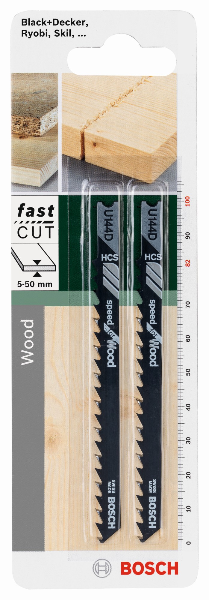 Hoja de sierra de calar HCS, U 144 DSpeed for Wood