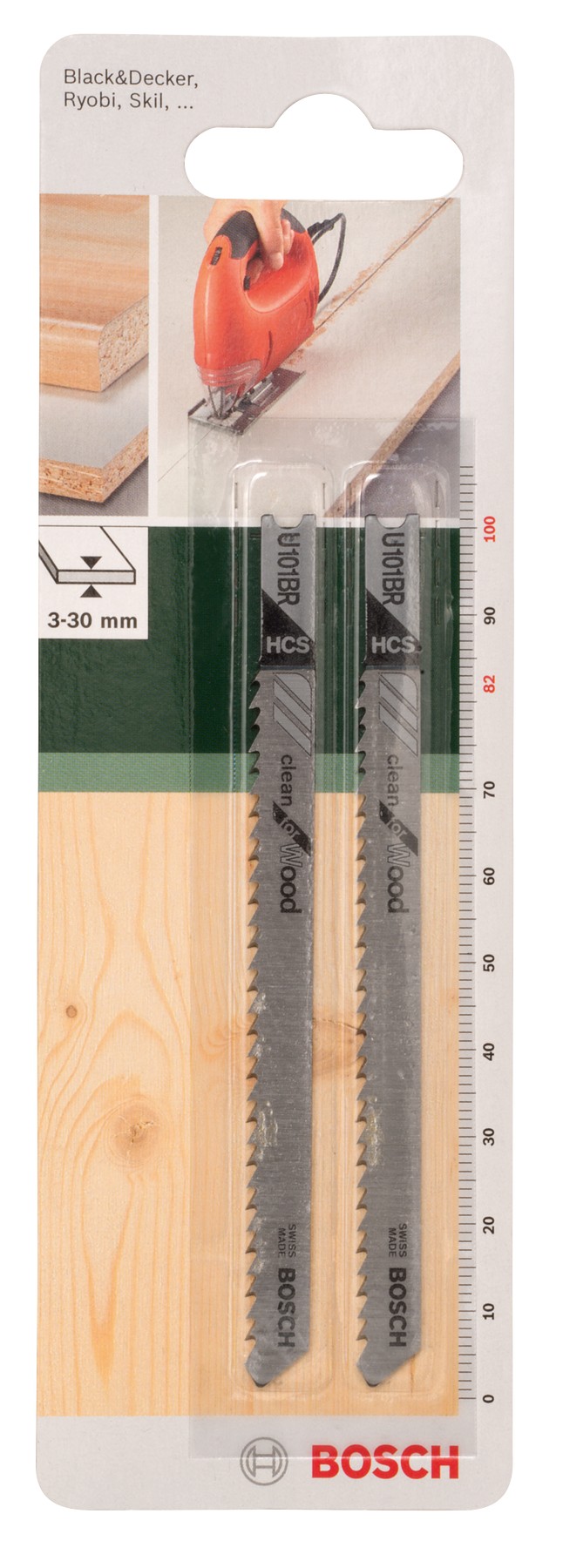 Hoja de sierra de calar HCS, U 101 BRClean for Wood