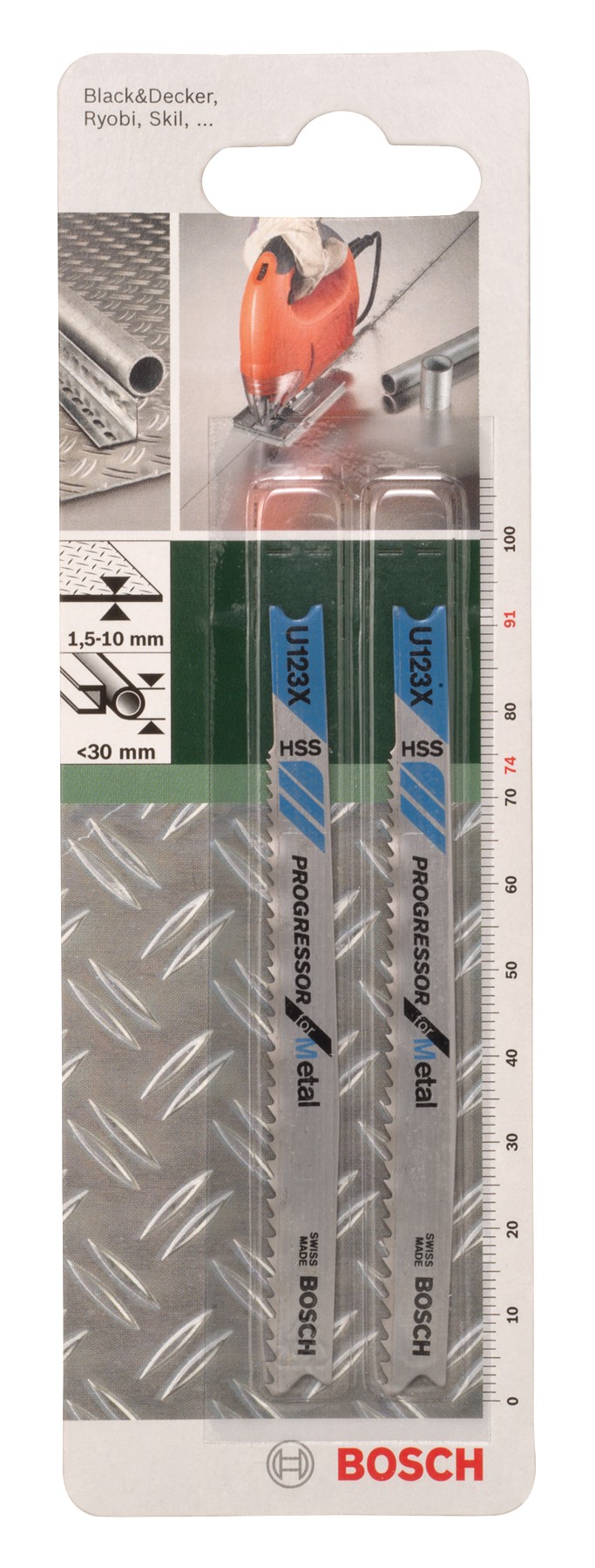 Hoja de sierra de calar HSS, U 123 XFProgressor for Metal