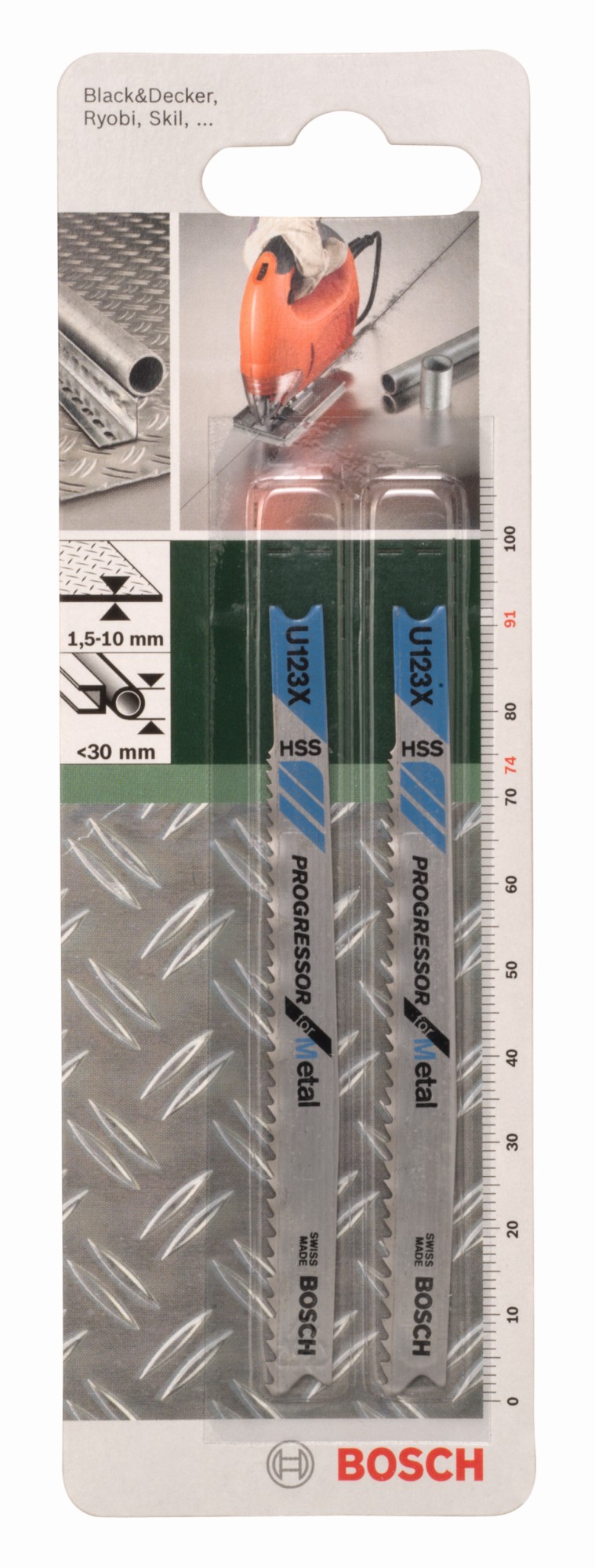 Hoja de sierra de calar HSS, U 123 XFProgressor for Metal