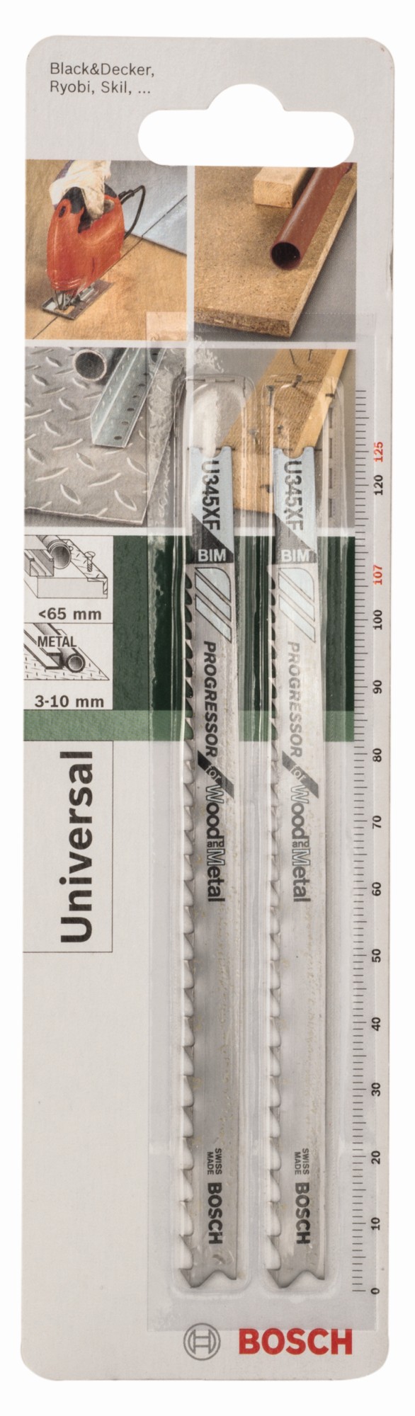 Hoja de sierra de calar U 345 XFProgressor for Wood and Metal