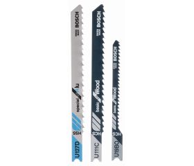 Set de 3 hojas de sierra de calar vástago en U