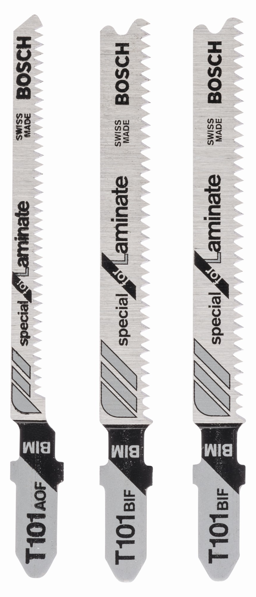 Set de 3 hojas de sierra de calar vástago en T