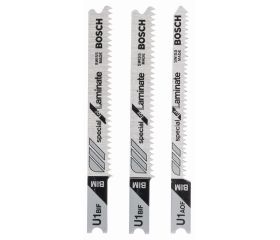 Set de 3 hojas de sierra de calar vástago en U