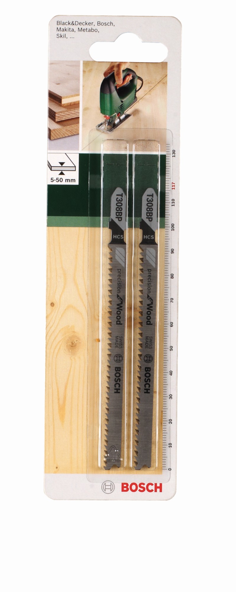 Hoja de sierra de calar HCS, T 308 BP