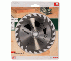 Hoja de sierra circular STANDARDD = 160 mm; taladro= 20 mm; T = 24