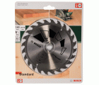 Hoja de sierra circular STANDARDD = 160 mm; taladro= 20 mm; T = 24